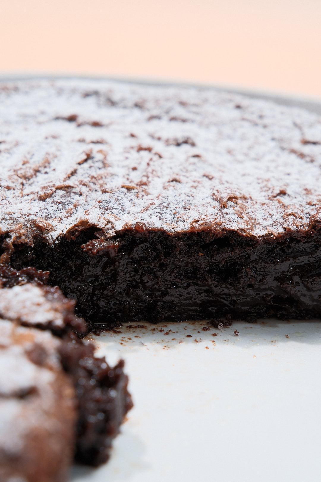 Classic Kladdkaka (Sticky chocolate cake)